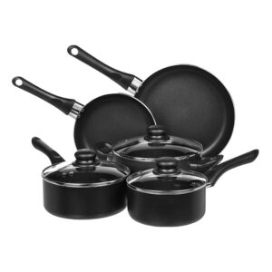 AmazonBasics 8-Piece Nonstick Cookware Set