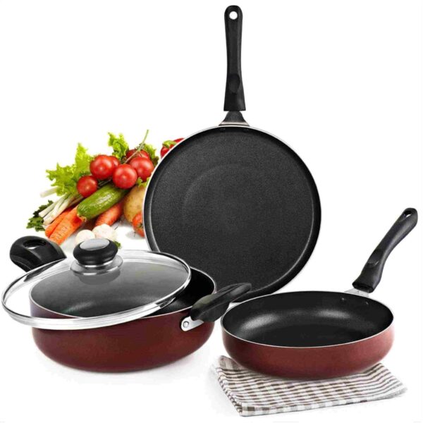 Cello Prima Induction Base Nonstick Cookware Set