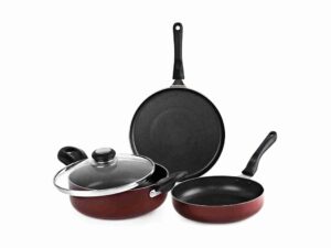 Cello Prima Induction Base Nonstick Cookware Set