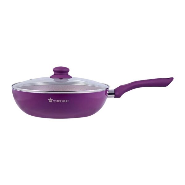 Wonderchef Royal Velvet Nonstick Wok (Kadhai)