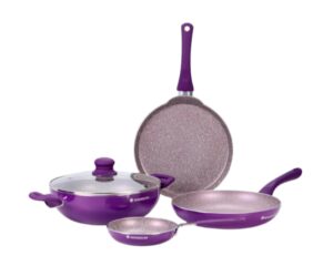 Wonderchef Royal Velvet Nonstick Cookware Set