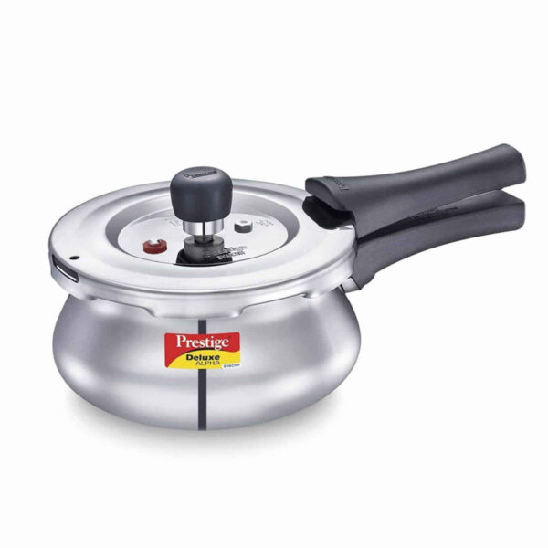 Prestige Deluxe Alpha Svachh Stainless Steel Pressure Cooker of 1.5L