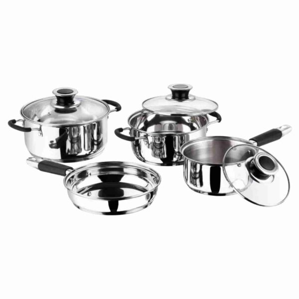 Vinod 4 Pcs Master Chef Induction Bottom Cookware Set