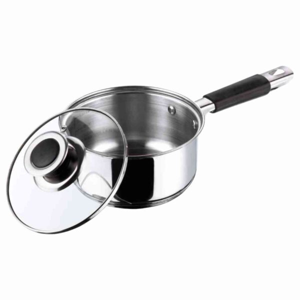 Vinod Master Chef Induction Bottom Saucepan with Glass Lid