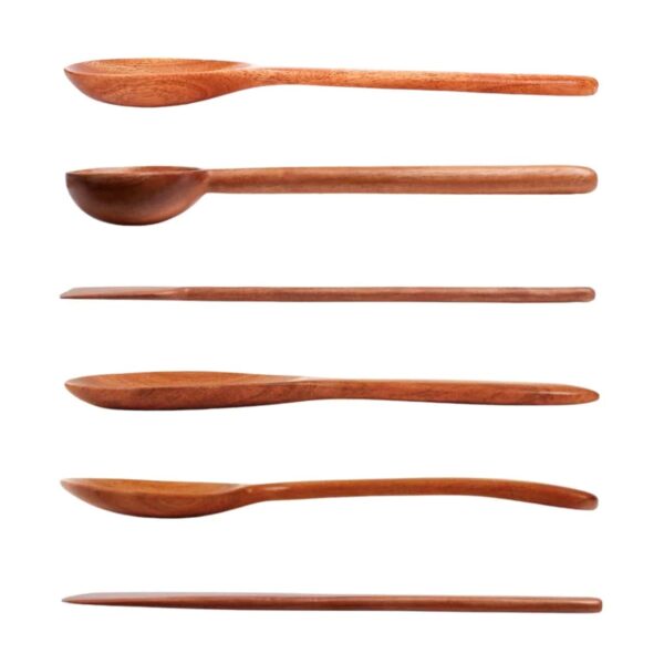 The Indus Valley Neem Wood Spatula Set of 6 Pieces