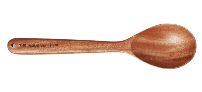 The Indus Valley Wooden Oval Spatula